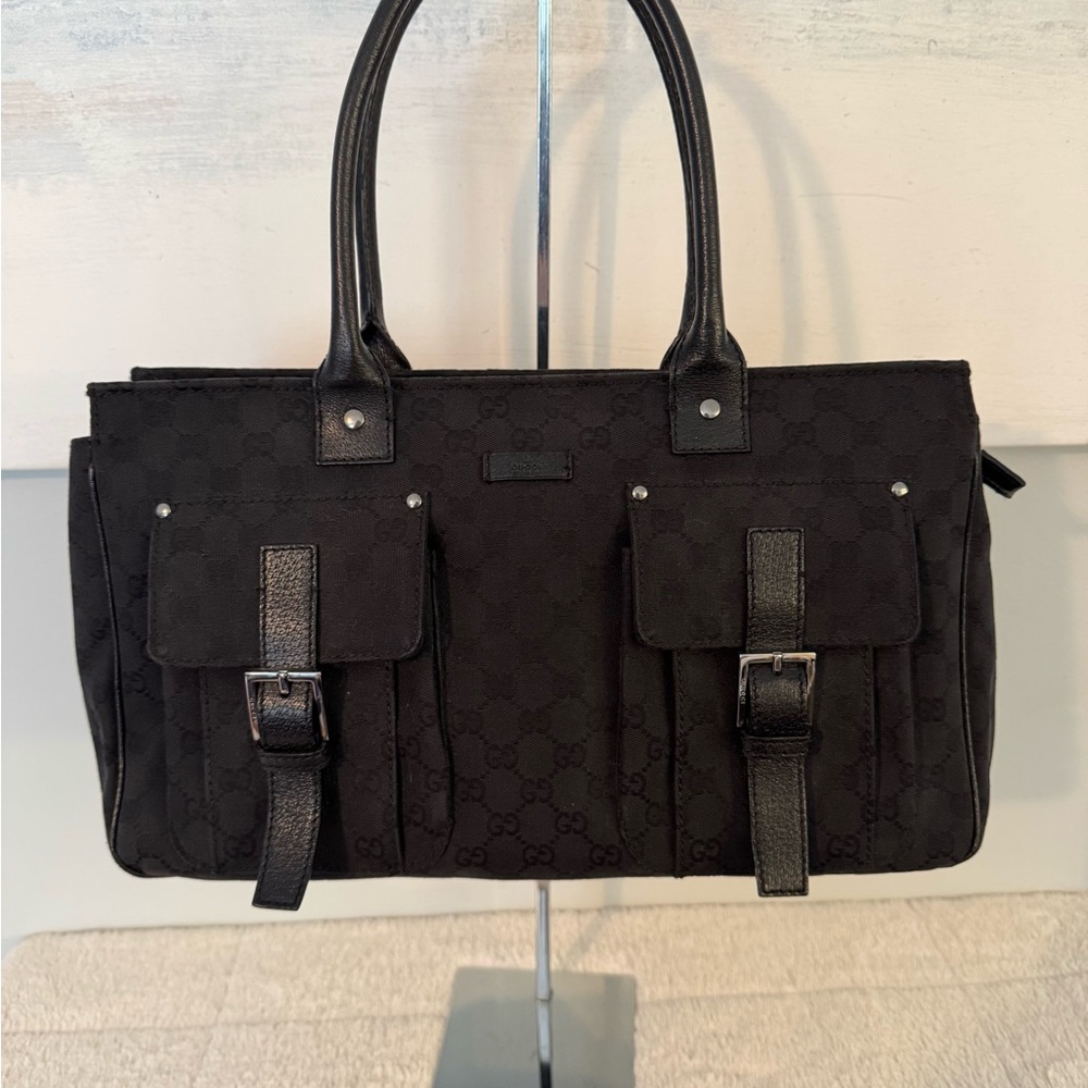 Gucci Black Signature Handbag